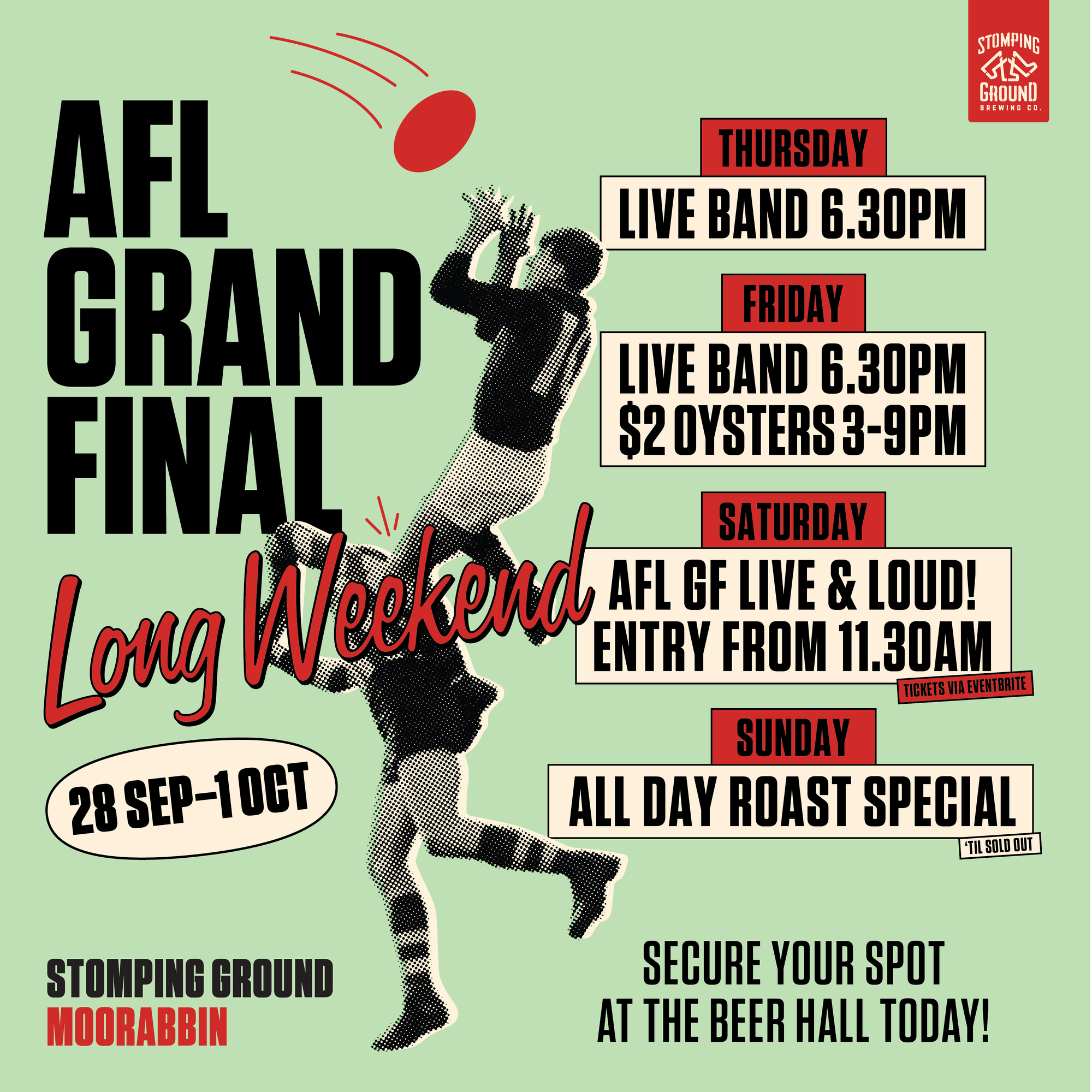 The Goody  AFL FINALS LIVE & LOUD